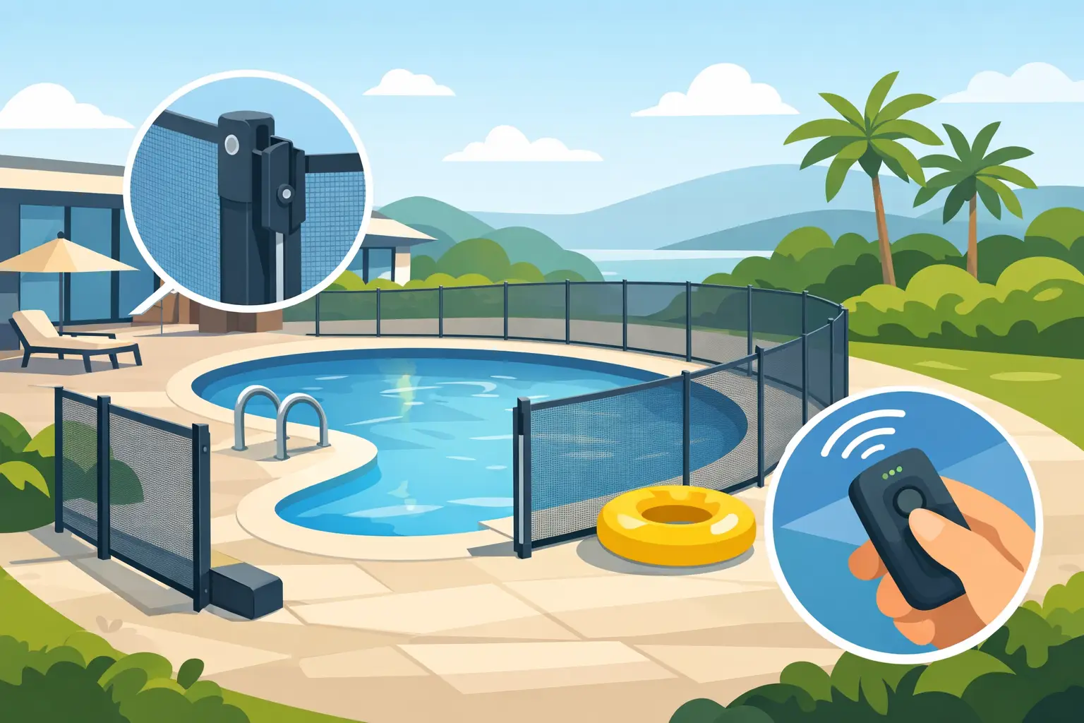 How to Choose Automatic Pool Safety Fence