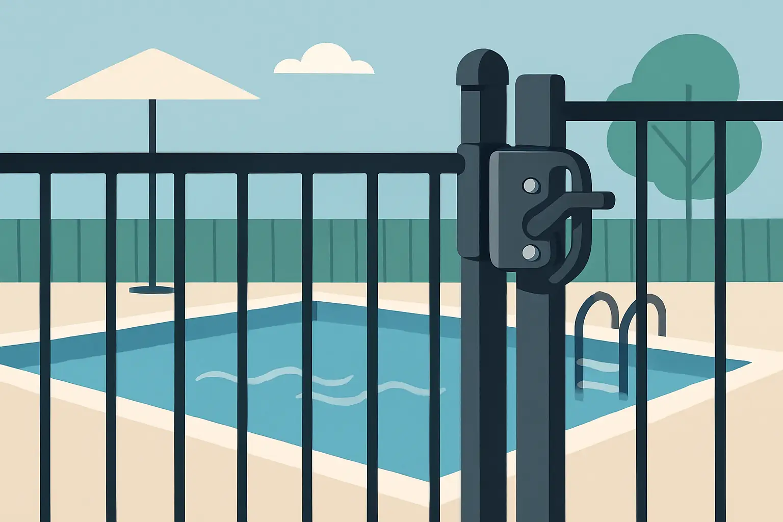 Pool Gate Rules: Self-Closing, Self-Latching