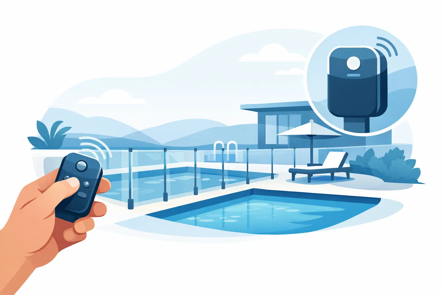 Smart Pool Fence Remote Control Explained
