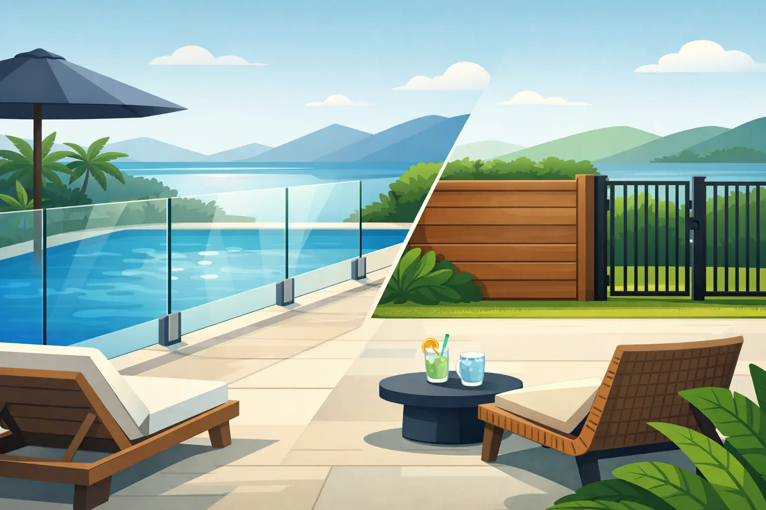 What Beats a Glass Pool Fence?